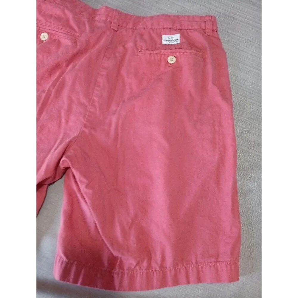 Vineyard Vines Shorts Mens Size 34 Pink Golf  Casual *See Pictures For Condition